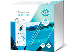 Pandora VX-4G 3FD GPS
